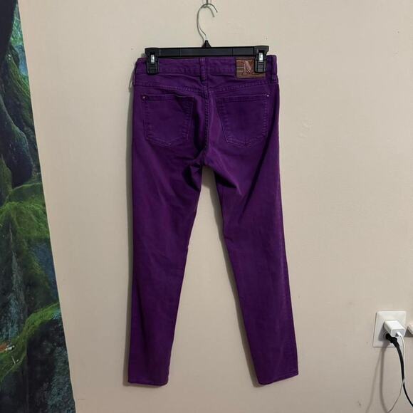 missoni purple skinny jeans y2k retro colorful denim - Picture 4 of 7
